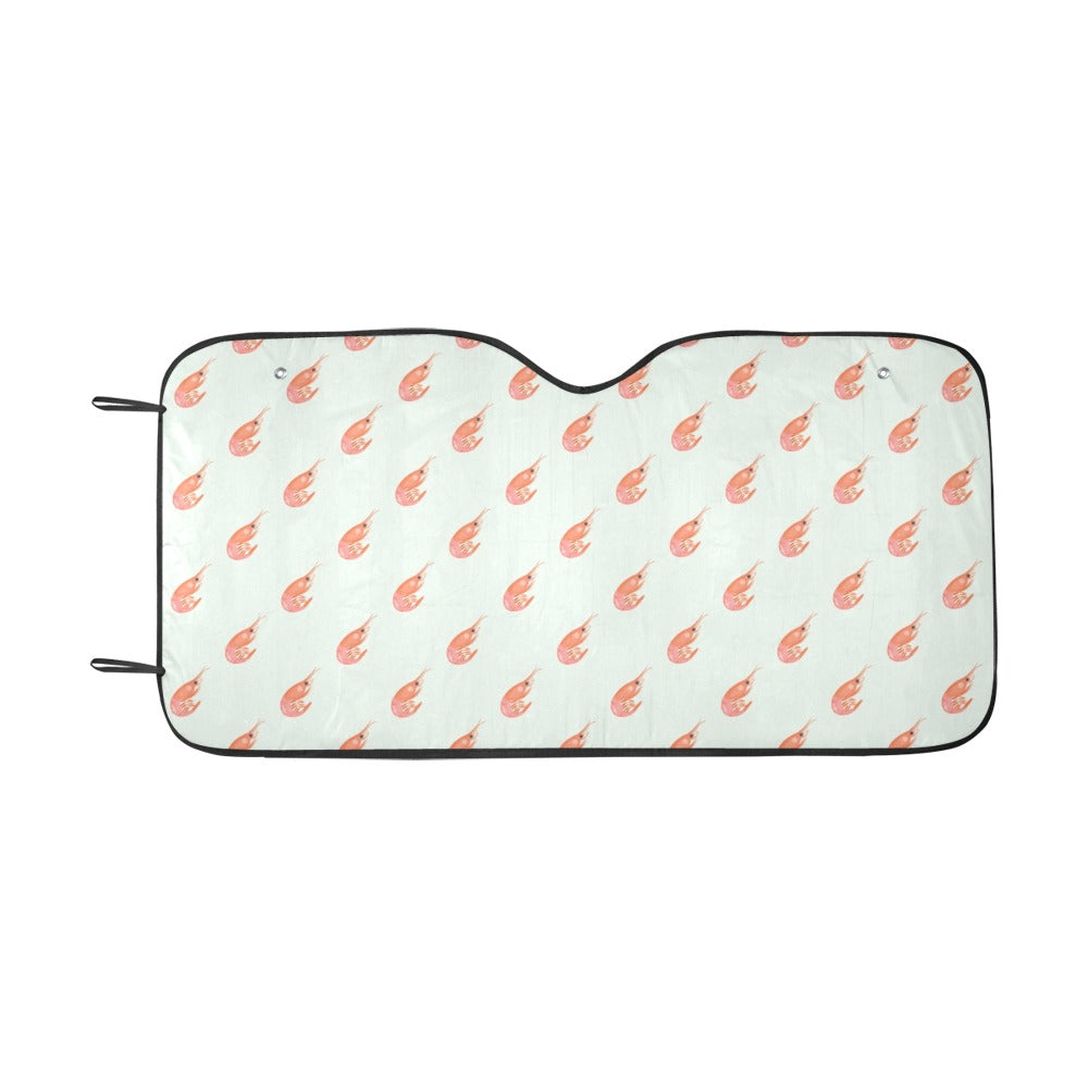 Shrimp Print Design LKS304 Car front Windshield Sun Shade