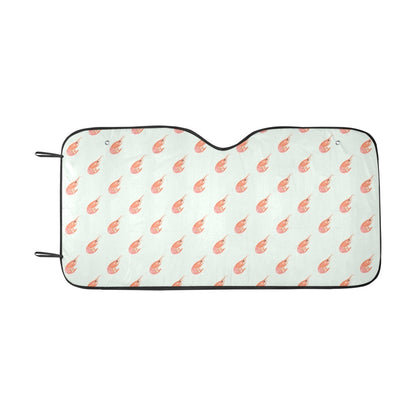 Shrimp Print Design LKS304 Car front Windshield Sun Shade