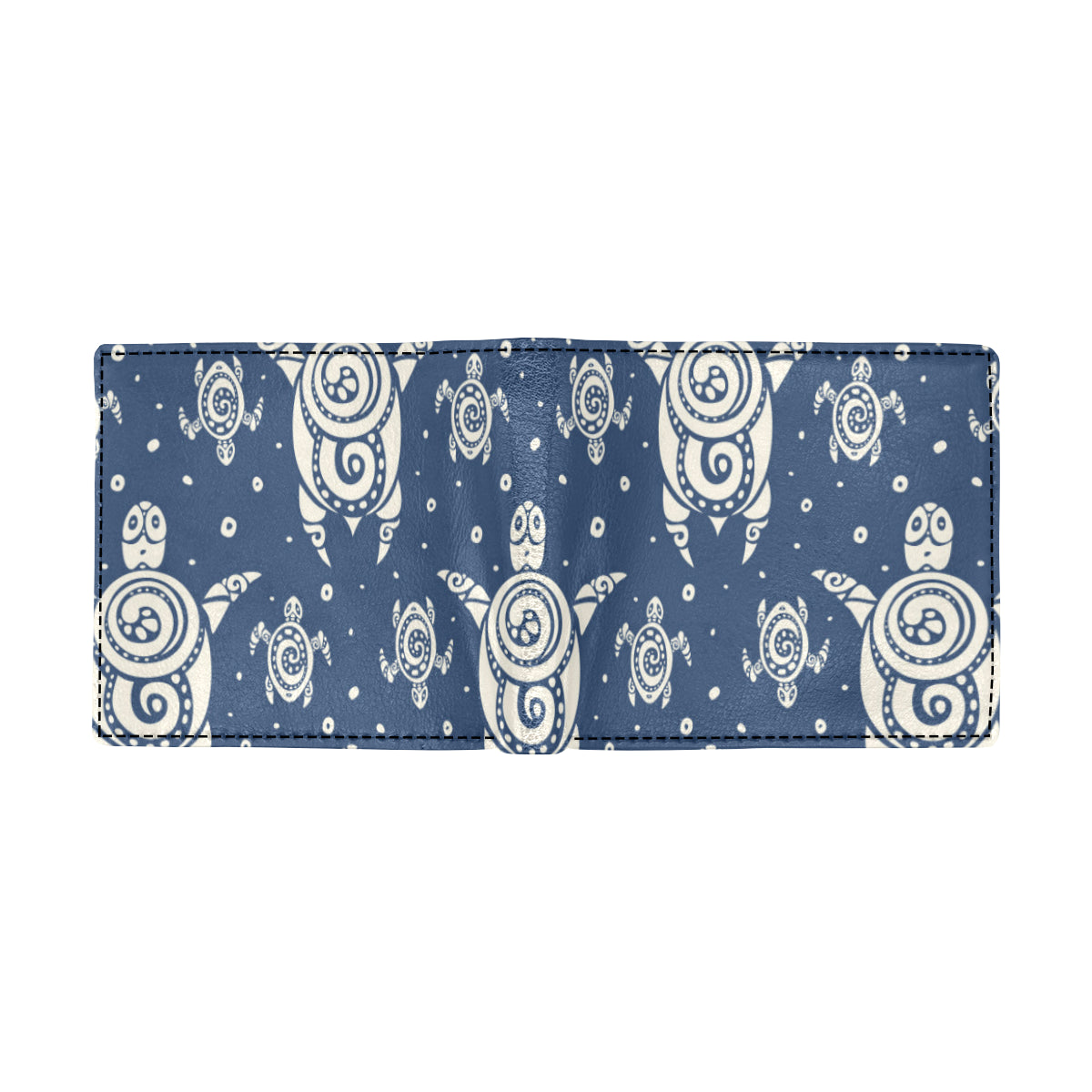 Sea Turtle Tribal Men's ID Card Wallet