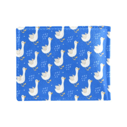 Goose Print Design LKS402 Men's ID Card Wallet