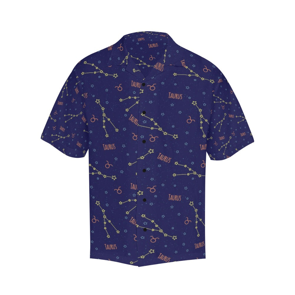Taurus Print Design LKS301 Men's Hawaiian Shirt
