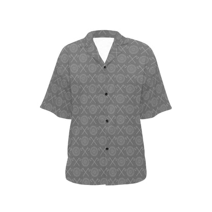 Vikings Print Design LKS303 Women's Hawaiian Shirt