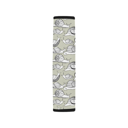 Snail Pattern Print Design 03 Car Seat Belt Cover