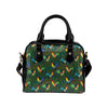 Rooster Pattern Print Design A01 Shoulder Handbag