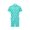 Horse Couple Love Print Design LKS309 Men's Romper