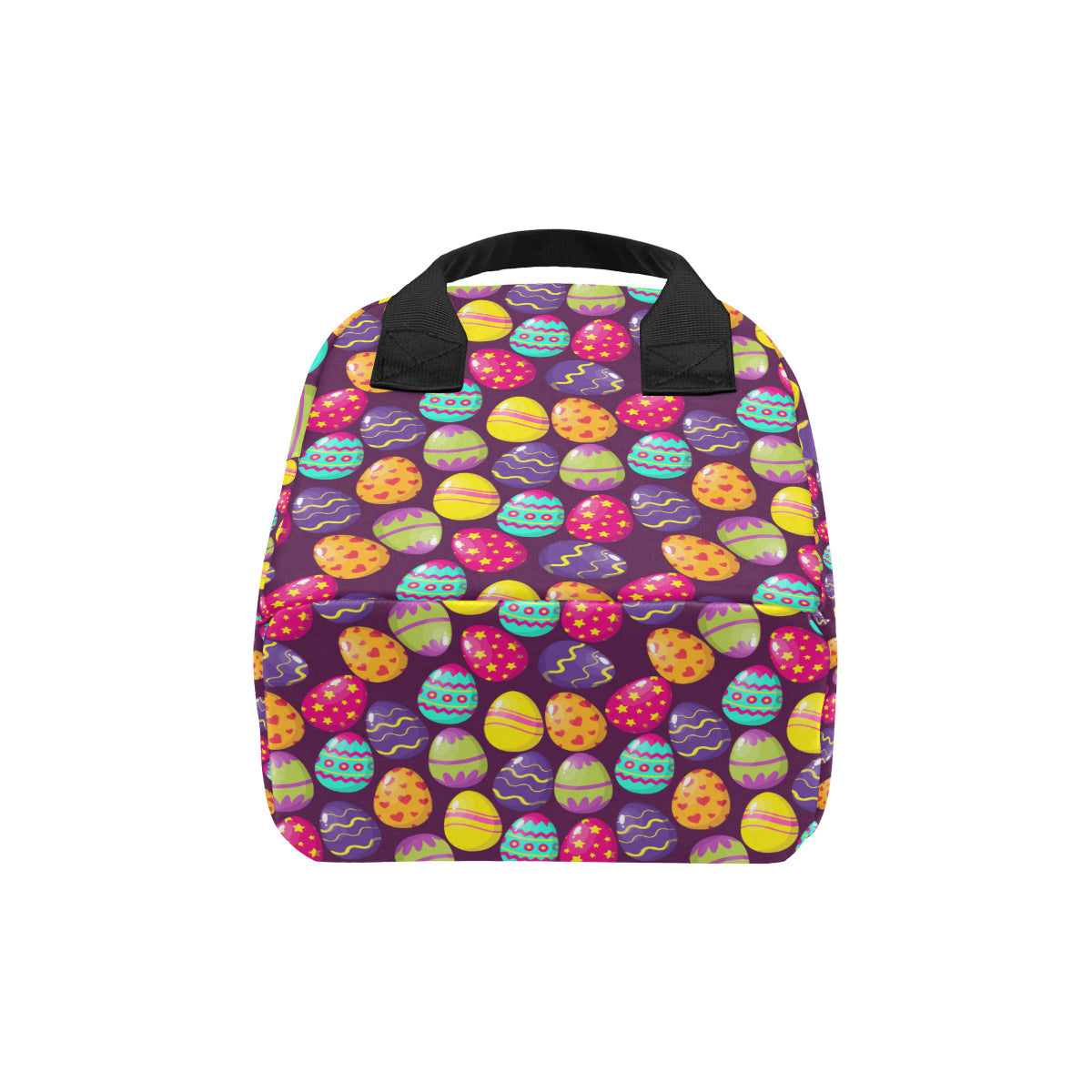 Easter Eggs Pattern Print Design RB04 Insulated Lunch Bag