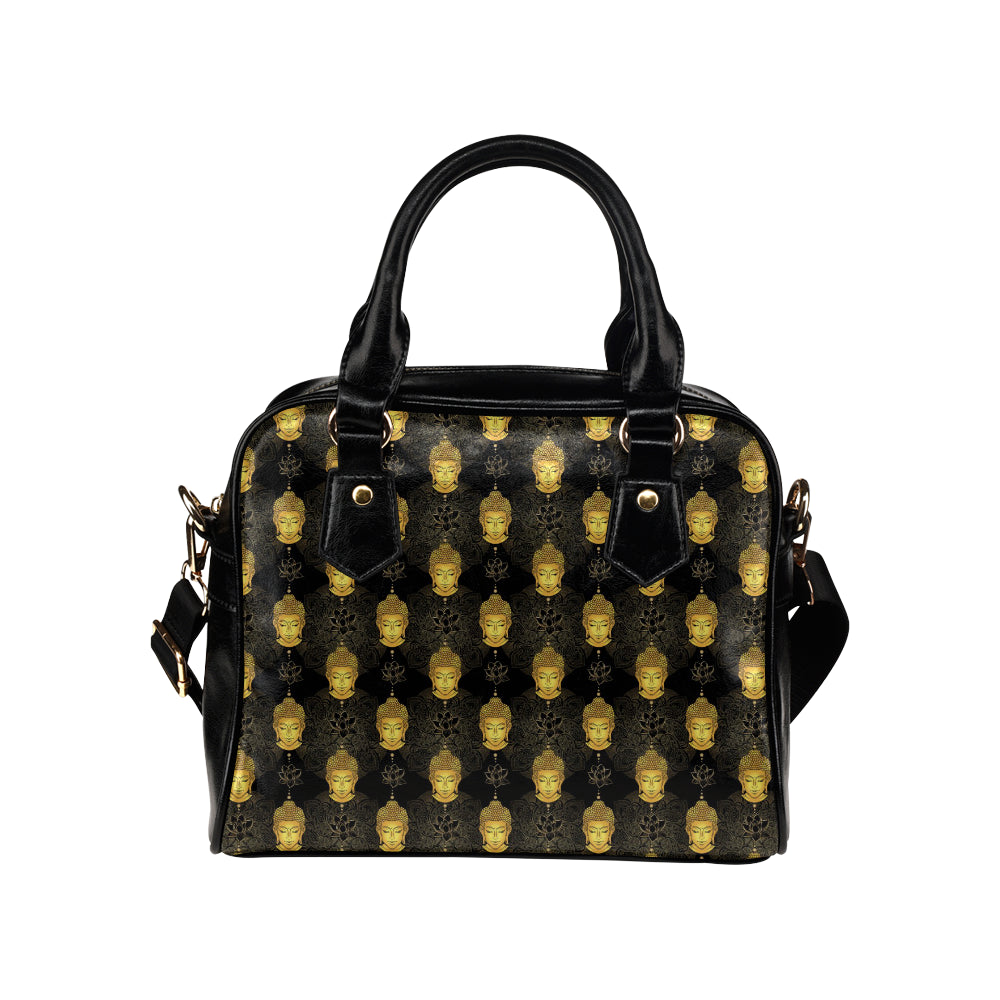 Buddha Pattern Print Design 04 Shoulder Handbag