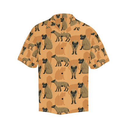 Hyena Pattern Print Design 01 Men's Hawaiian Shirt