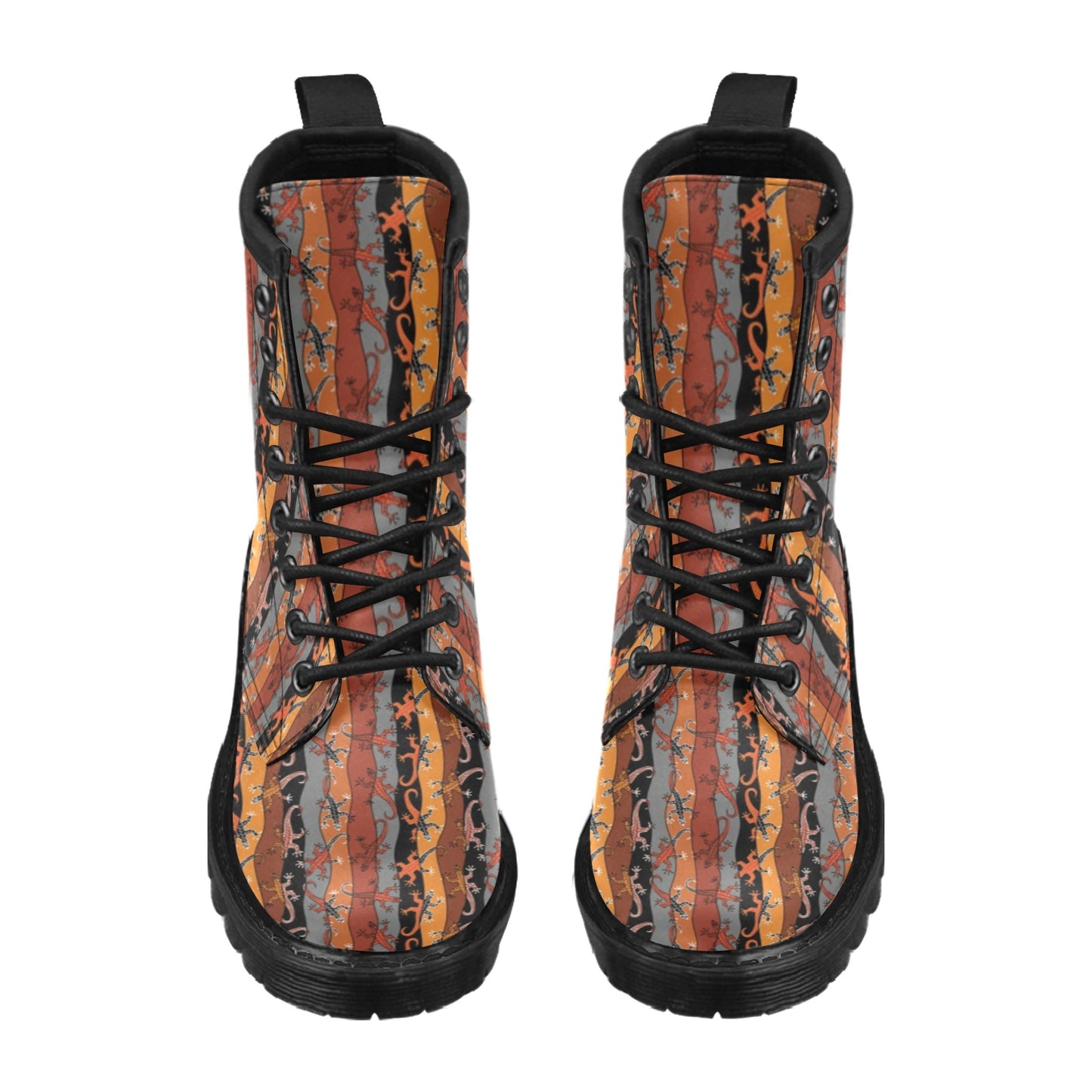 lizard Print Design LKS403 Women's Boots