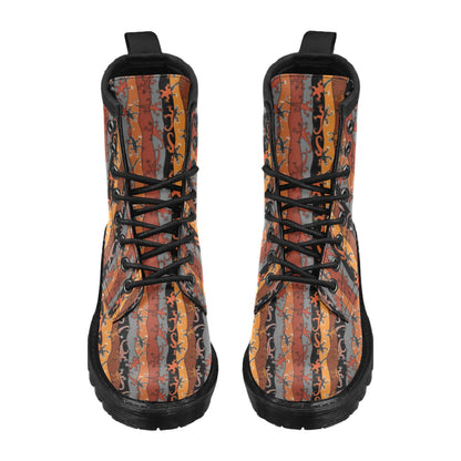lizard Print Design LKS403 Women's Boots