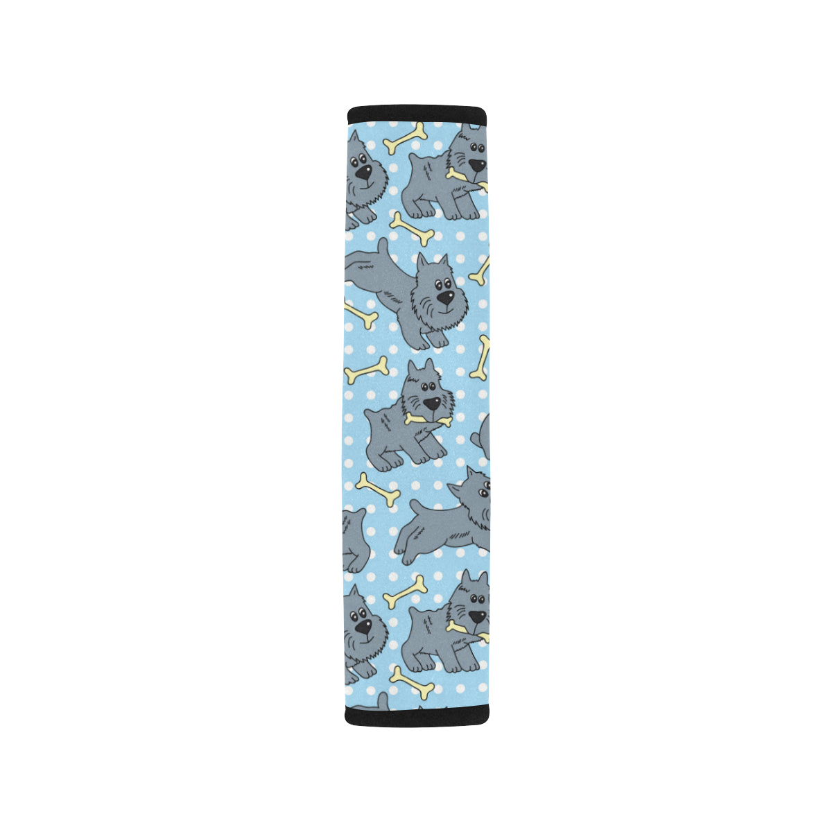 Schnauzers Pattern Print Design A02 Car Seat Belt Cover