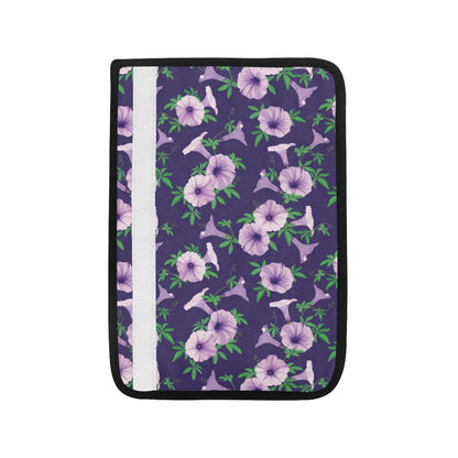 Morning Glory Pattern Print Design MG01 Car Seat Belt Cover