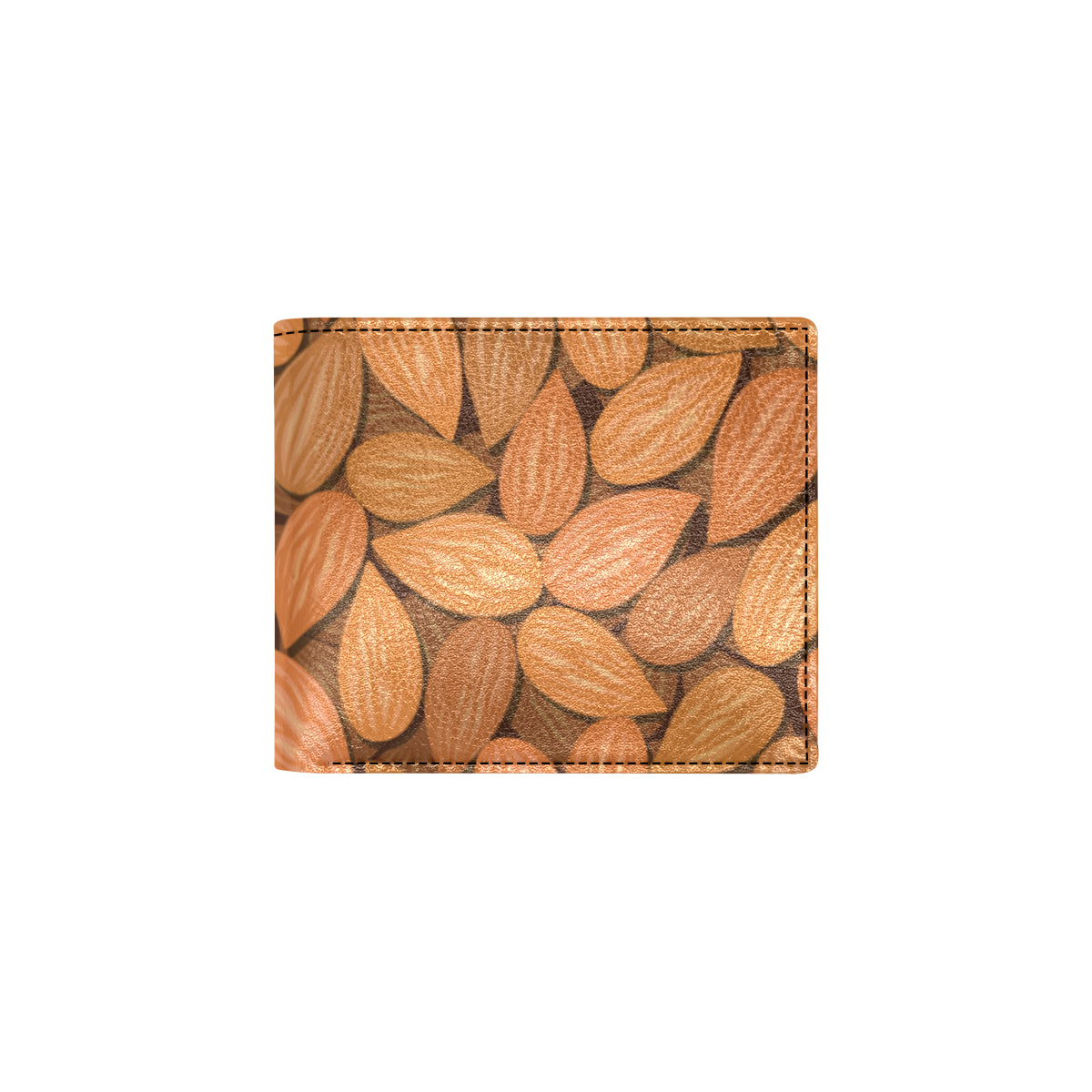 Almond Pattern Print Design 01 Men's ID Card Wallet