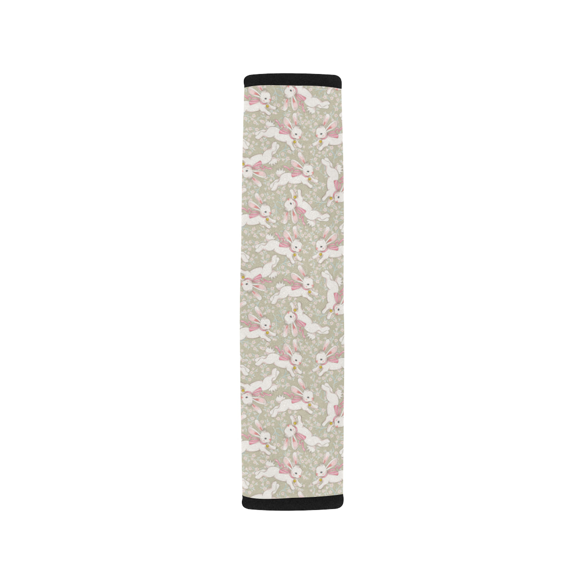 Bunny Pattern Print Design 06 Car Seat Belt Cover
