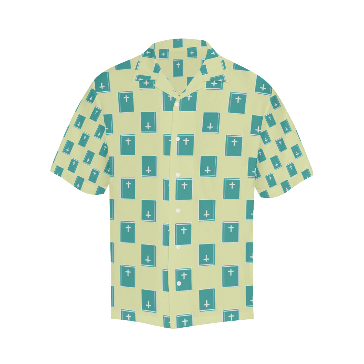 Bible Pattern Print Design 04 Men's Hawaiian Shirt
