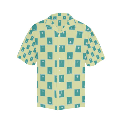 Bible Pattern Print Design 04 Men's Hawaiian Shirt