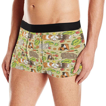 Guinea Pig Pattern Print Design 02 Men's Boxer Briefs