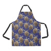 Sea Turtle Pattern Print Design T05 Apron with Pocket