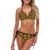 Sunflower Pattern Print Design SF01 Bikini