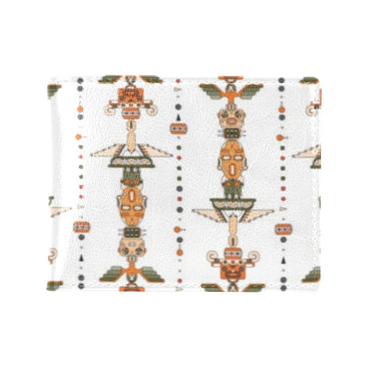Totem Print Design LKS302 Men's ID Card Wallet