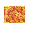 Hibiscus Summer Print Design LKS302 Men's ID Card Wallet