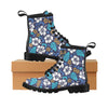 Hibiscus Pattern Print Design HB030 Women's Boots