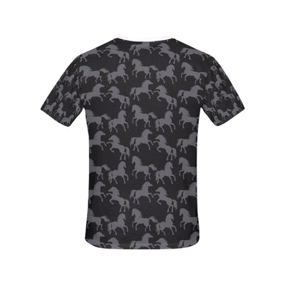 Horse Print Design LKS305 Women's  T-shirt