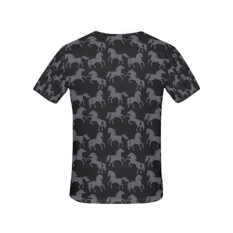 Horse Print Design LKS305 Women's  T-shirt