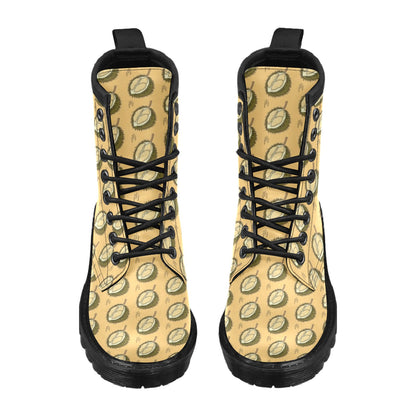 Durian Pattern Print Design DR02 Women's Boots