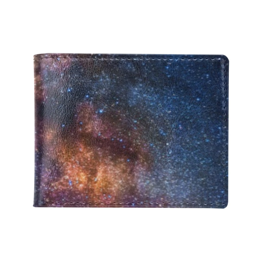Celestial Milky way Galaxy Men's ID Card Wallet