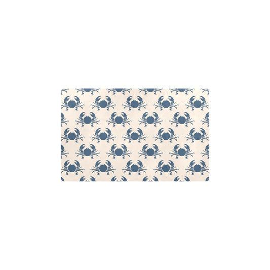 Crab Pattern Print Design 02 Kitchen Mat