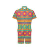 Mexican Pattern Print Design 04 Men's Romper