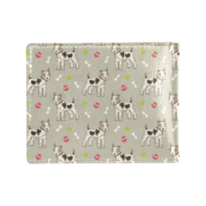 Toy Fox Terriers Print Design LKS301 Men's ID Card Wallet