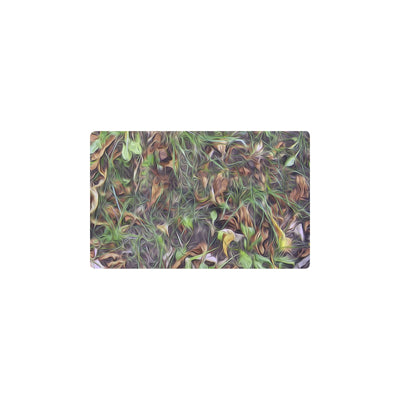 Camouflage Realistic Tree Print Kitchen Mat