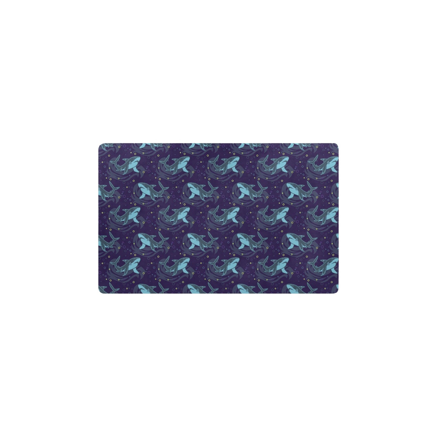 Shark Themed Print Kitchen Mat