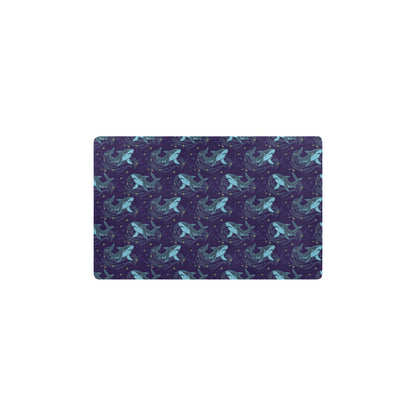 Shark Themed Print Kitchen Mat