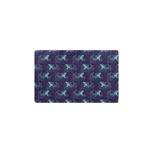 Shark Themed Print Kitchen Mat