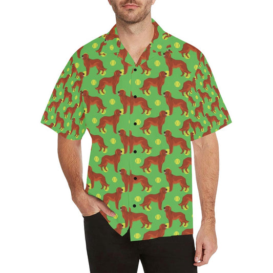 Setters Irish Print Design LKS302 Men's Hawaiian Shirt