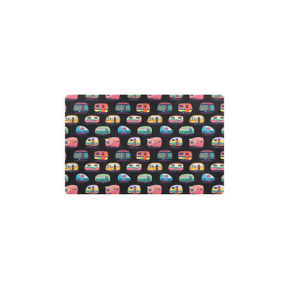Camper Camping Pattern Kitchen Mat