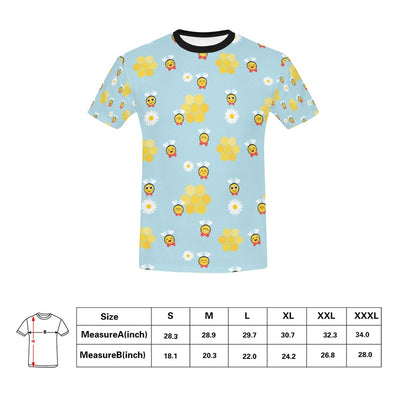 Bee Cute Print Design LKS304 Men's All Over Print T-shirt