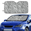 Zebra Classic Print Design LKS302 Car front Windshield Sun Shade