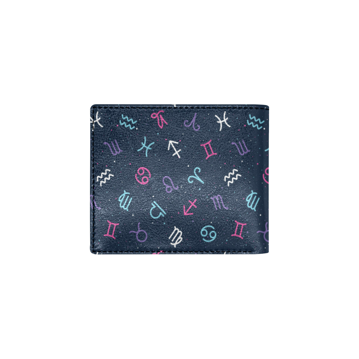 Constellation Pattern Print Design 04 Men's ID Card Wallet