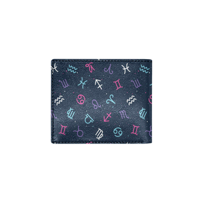 Constellation Pattern Print Design 04 Men's ID Card Wallet