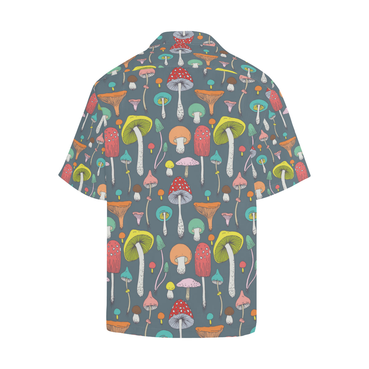 Mushroom Pattern Print Design A03 Men's Hawaiian Shirt
