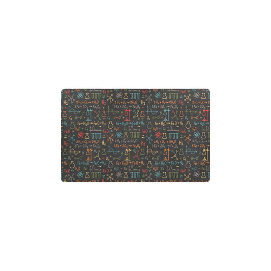 Chemical Pattern Print Design 03 Kitchen Mat