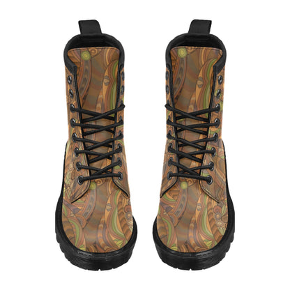 Maori Ornament Design Print Women's Boots