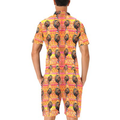 African Girl Aztec Men's Romper