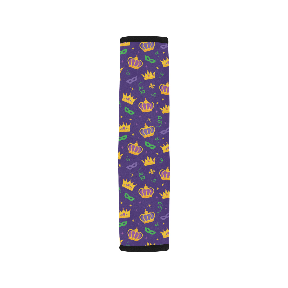 Mardi Gras Pattern Print Design 03 Car Seat Belt Cover