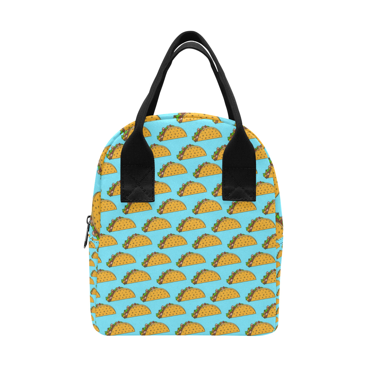 Taco Pattern Print Design TC03 Insulated Lunch Bag