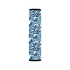 Wave Themed Pattern Print Car Seat Belt Cover